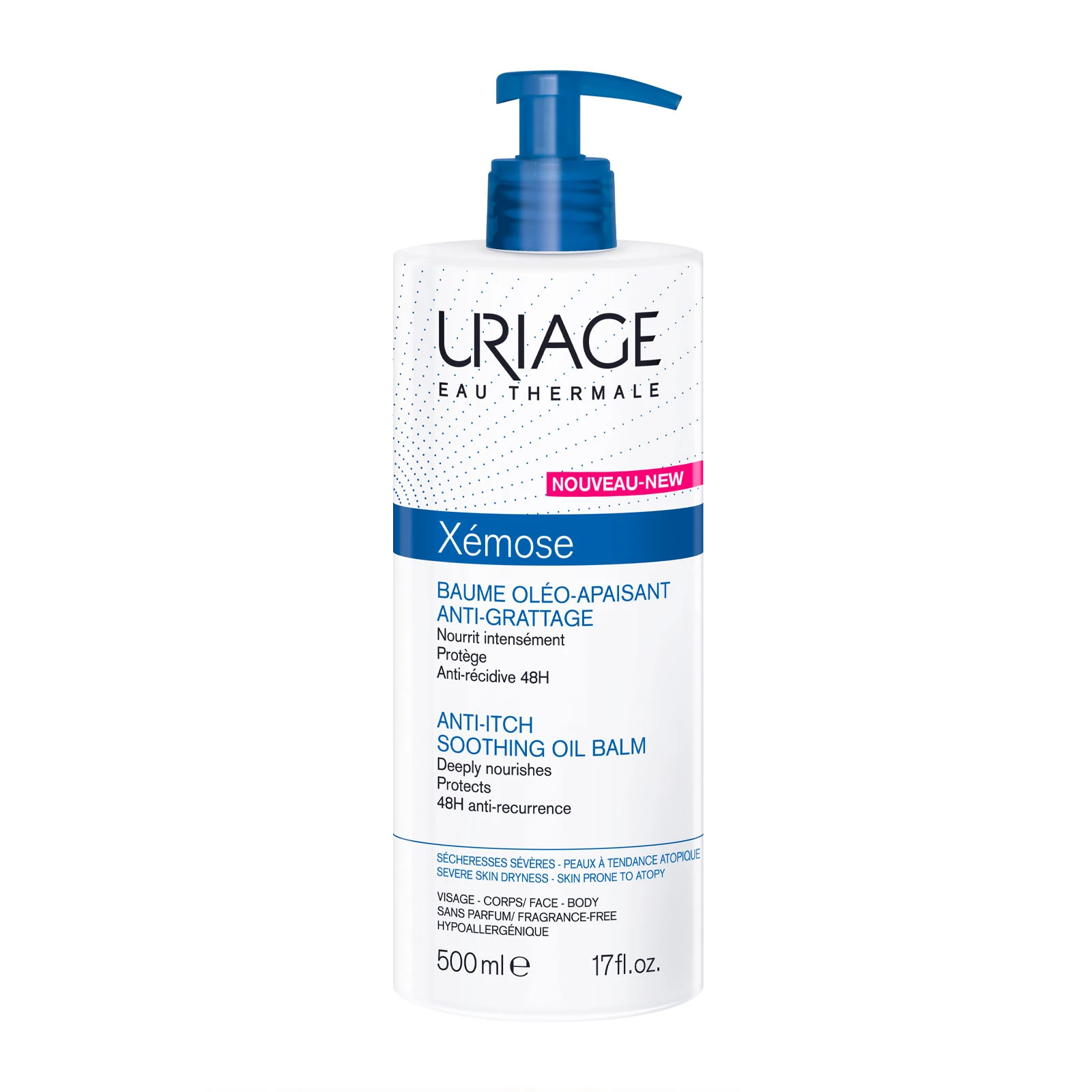 商品Uriage|Uriage 依泉 Xémose舒慕适身体乳润肤乳 500ml 舒肤霜,价格¥223,第1张图片