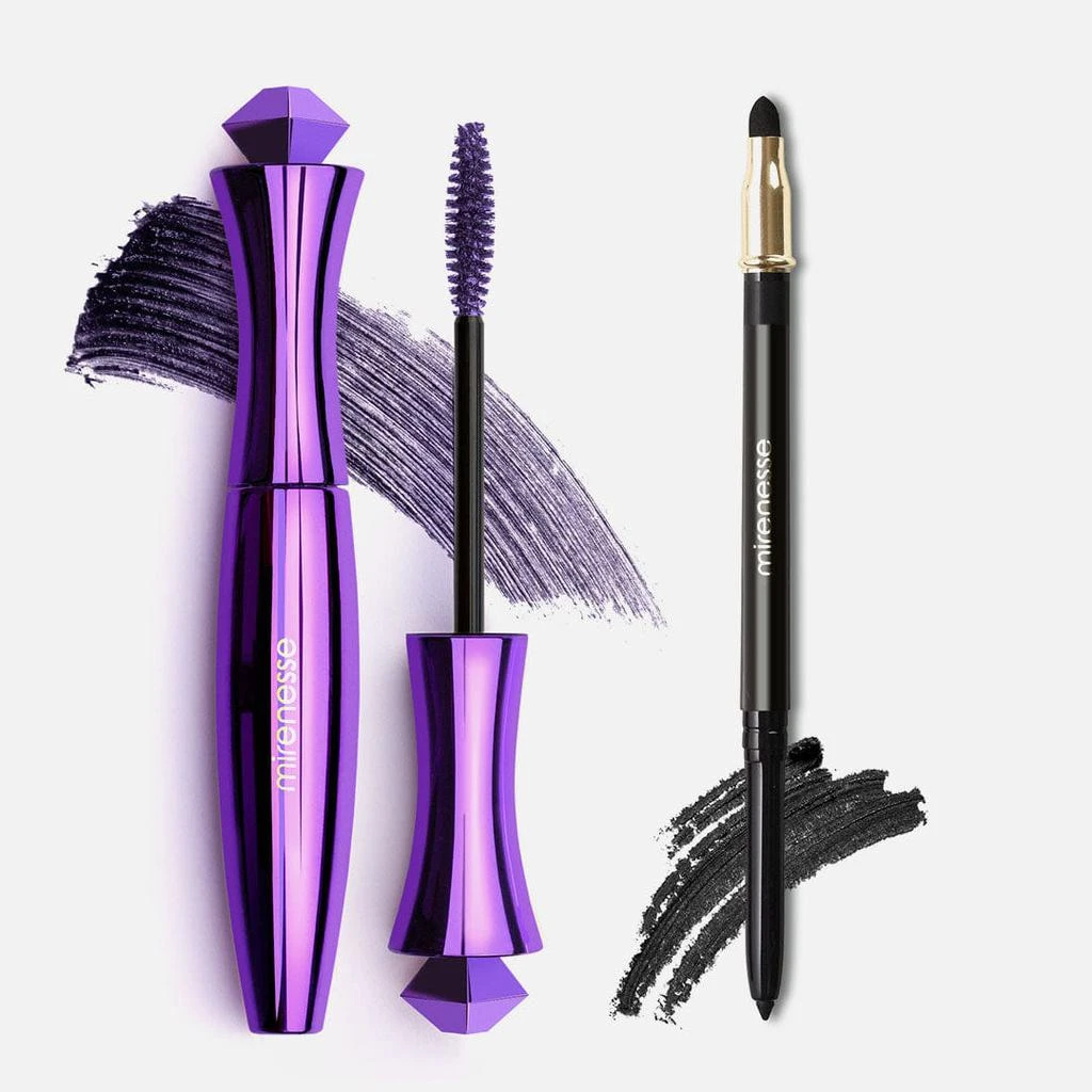 商品Mirenesse|Purple Rain Tubing Mascara + Cat Eyes Liner Black,价格¥262,第1张图片