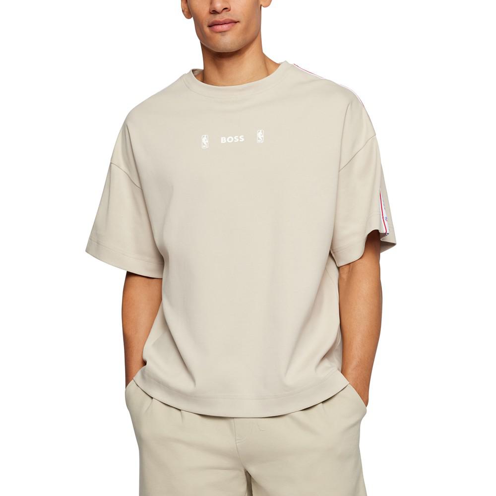 BOSS x NBA Men's Relaxed-Fit T-Shirt商品第1张图片规格展示