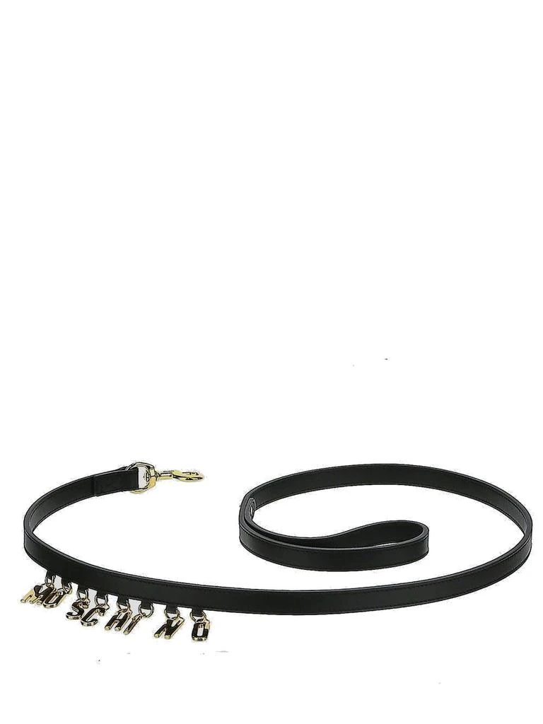 商品Moschino|Moschino Logo Charm Wrist Strap Pet Leash,价格¥1584,第1张图片