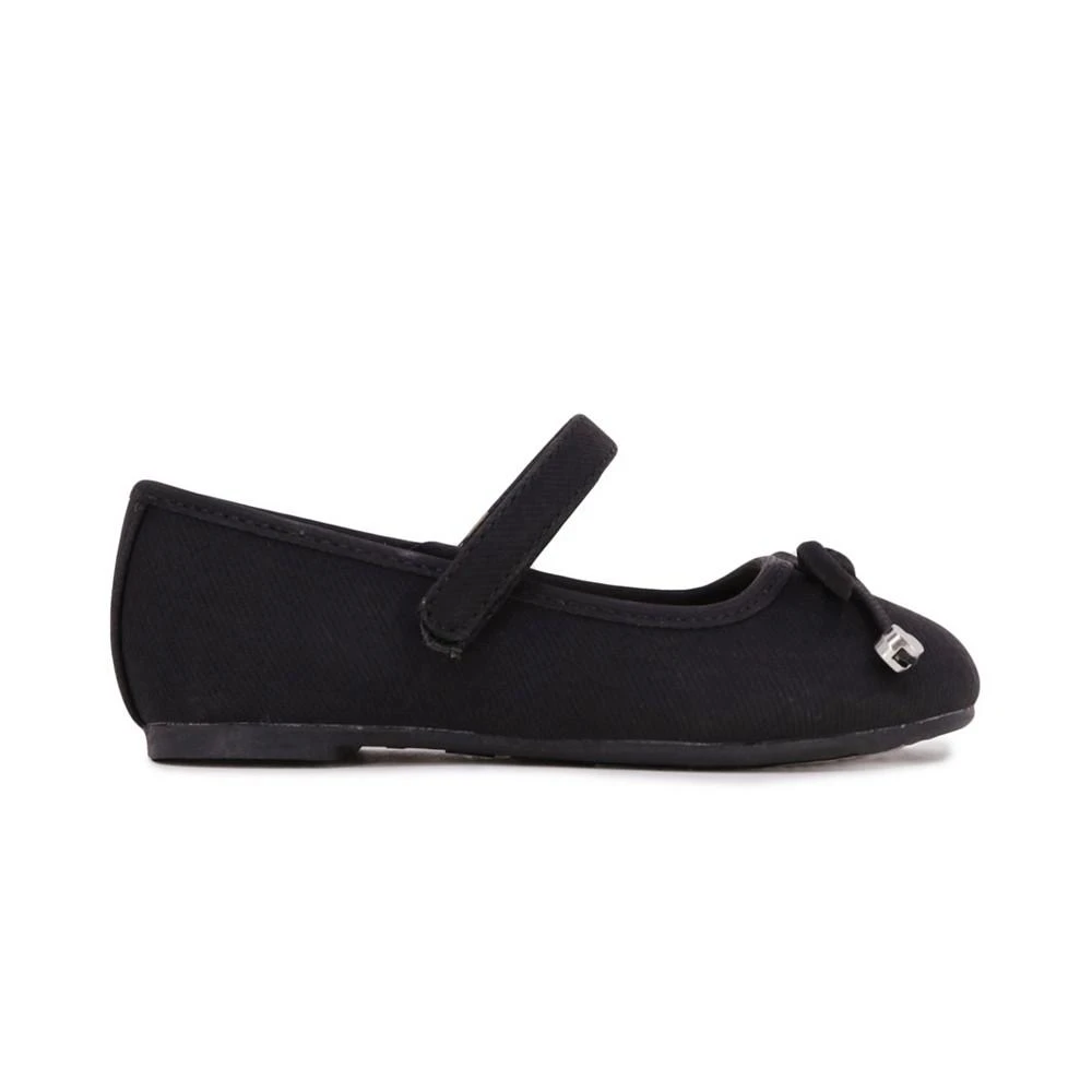 商品Nautica|Toddler Girls Bow Front Alonna Ballet Flat,价格¥136,第2张图片详细描述