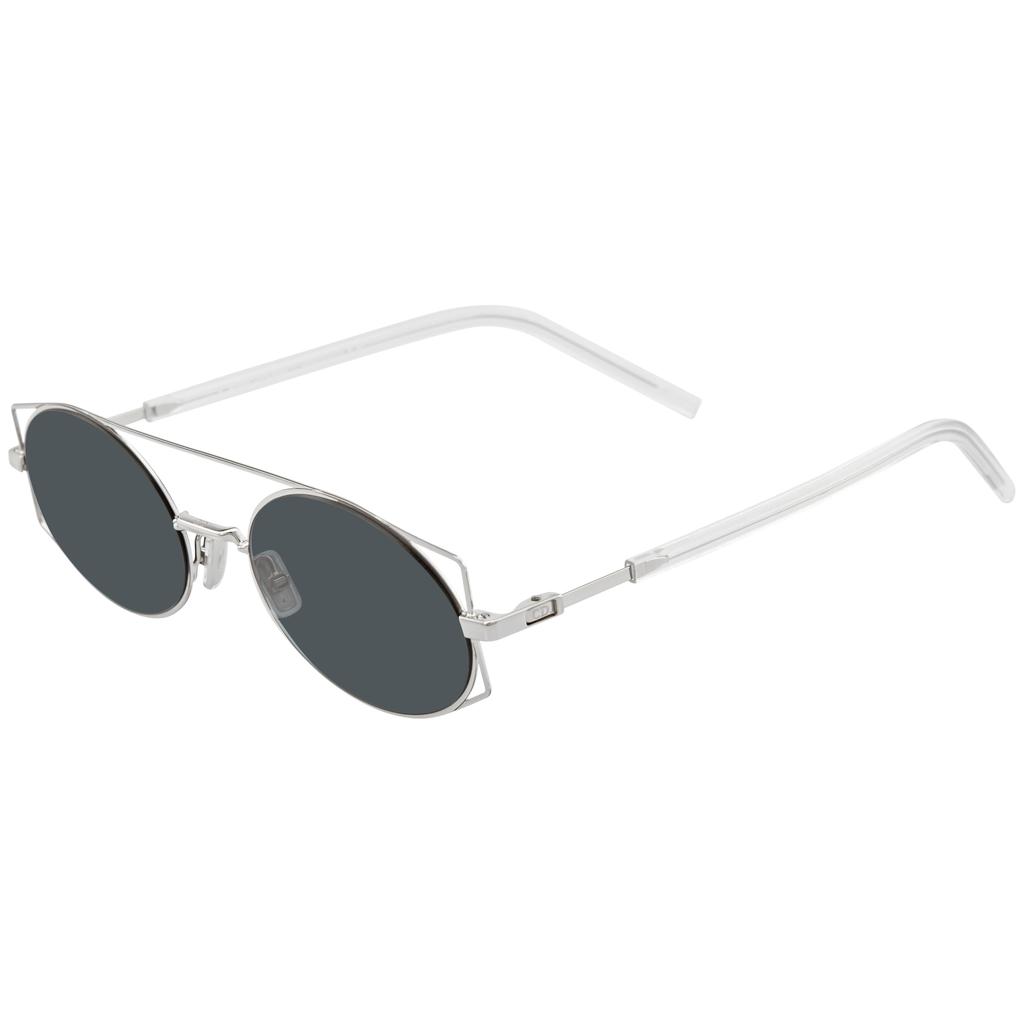 Architectural Grey Oval Mens Sunglasses商品第1张图片规格展示