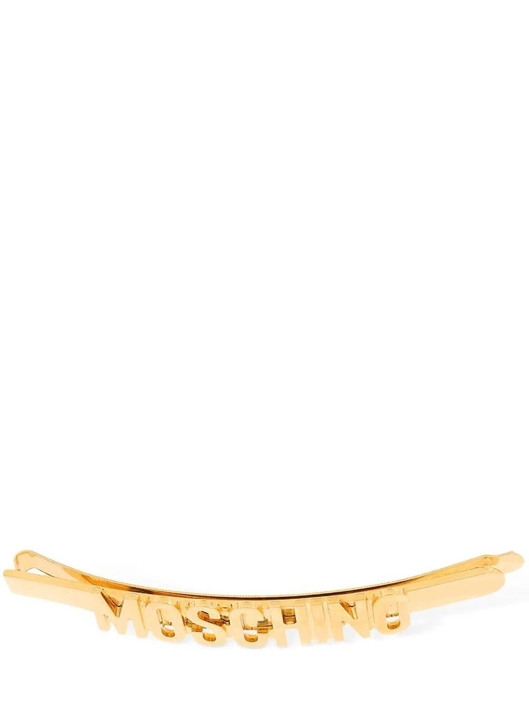 商品Moschino|Logo Lettering Hair Clip,价格¥1502,第1张图片详细描述