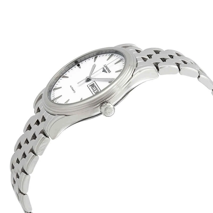 商品Longines|Flagship Automatic White Dial Men's Watch L48994126,价格¥8387,第2张图片详细描述