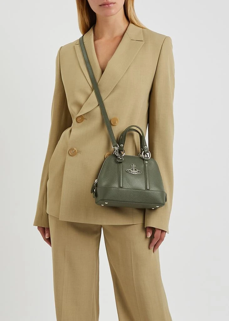 Jordan small green leather top handle bag 商品