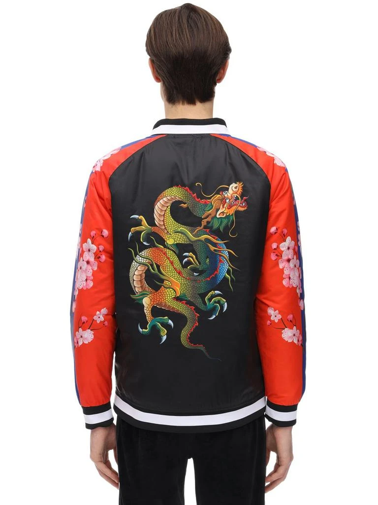 商品MNML|Color Block Dragon Print Bomber Jacket,价格¥922,第1张图片