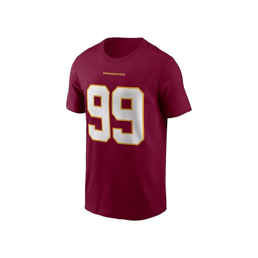 商品NIKE|Washington Football Team Men's Pride Name and Number Wordmark T-Shirt - Young,价格¥244,第4张图片详细描述