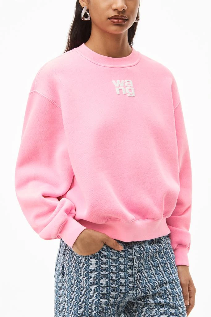 PUFF LOGO CREW SWEATSHIRT IN TERRY 商品