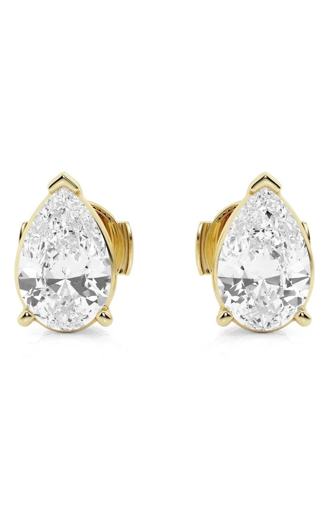 商品Badgley Mischka|14K Gold Pear Cut Lab-Created Diamond Stud Earrings - 0.5ct,价格¥3896,第1张图片