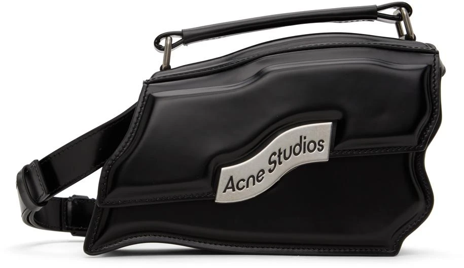 商品Acne Studios|Black Keisuke Otobe Edition Distortion Wavy Mini Bag,价格¥9690,第1张图片