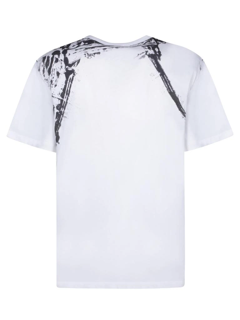 商品Alexander McQueen|Fold Harbess White T-shirt,价格¥3831,第2张图片详细描述