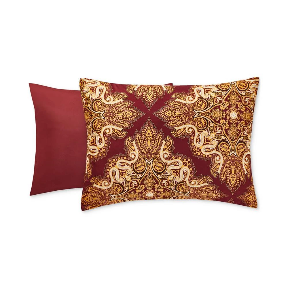 Red Selma Medallion 8 Piece Reversible Comforter Set, Created for Macy's 商品