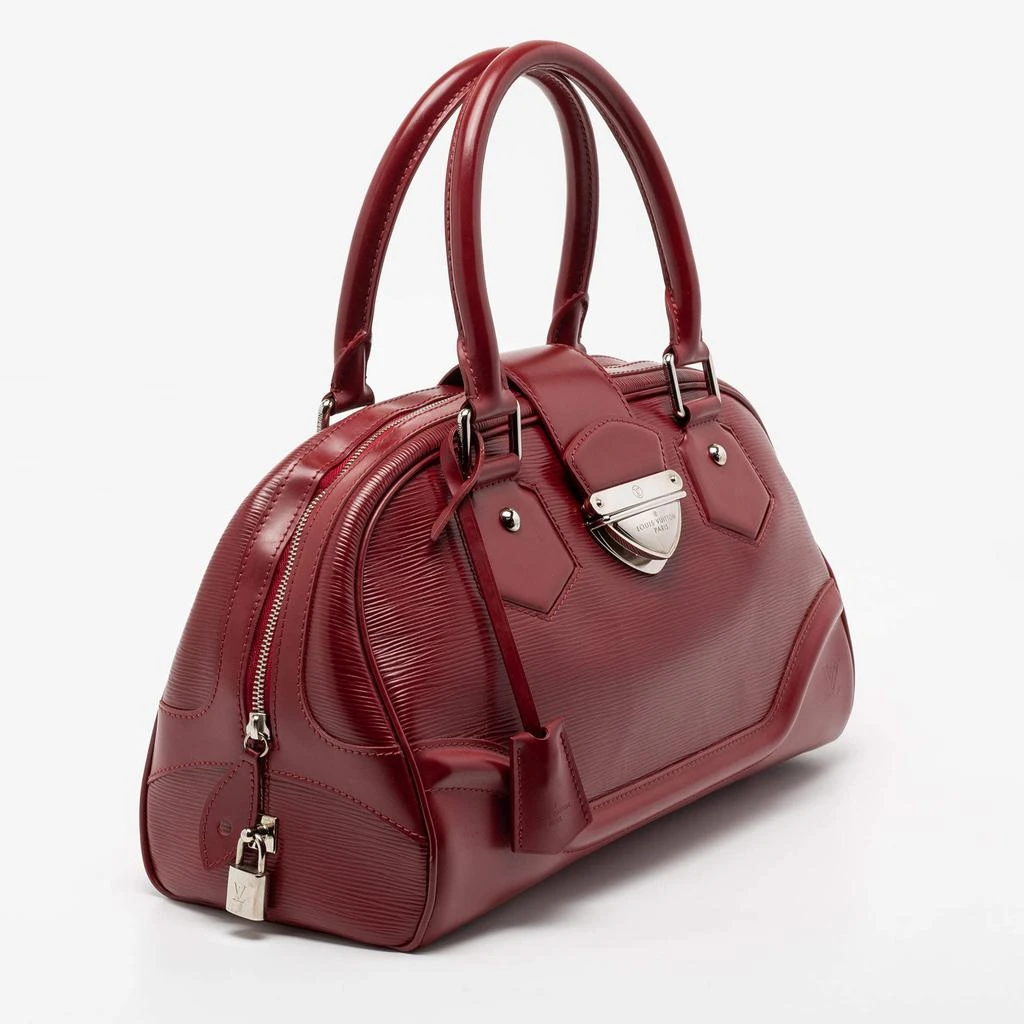 商品[二手商品] Louis Vuitton|Louis Vuitton Rubis Epi Leather Bowling Montaigne GM Bag,价格¥5280,第3张图片详细描述