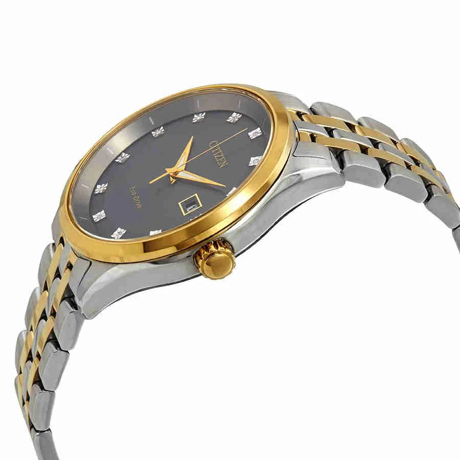 商品Citizen|Citizen Corso Diamond Grey Dial Two-tone Mens Watch BM7258-54H,价格¥2148,第2张图片详细描述