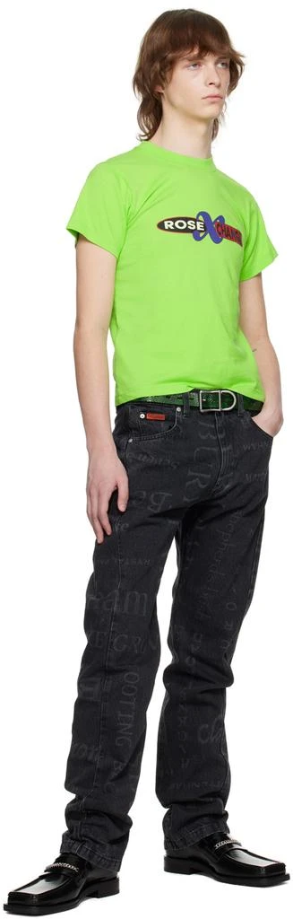 商品Martine Rose|Green Shrunken T-Shirt,价格¥1440,第4张图片详细描述