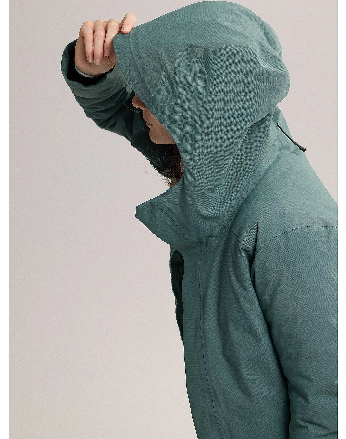 商品Arc'teryx|Arc'teryx 女士户外冲锋衣 X000006443BOXCAR 绿色,价格¥3710,第4张图片详细描述