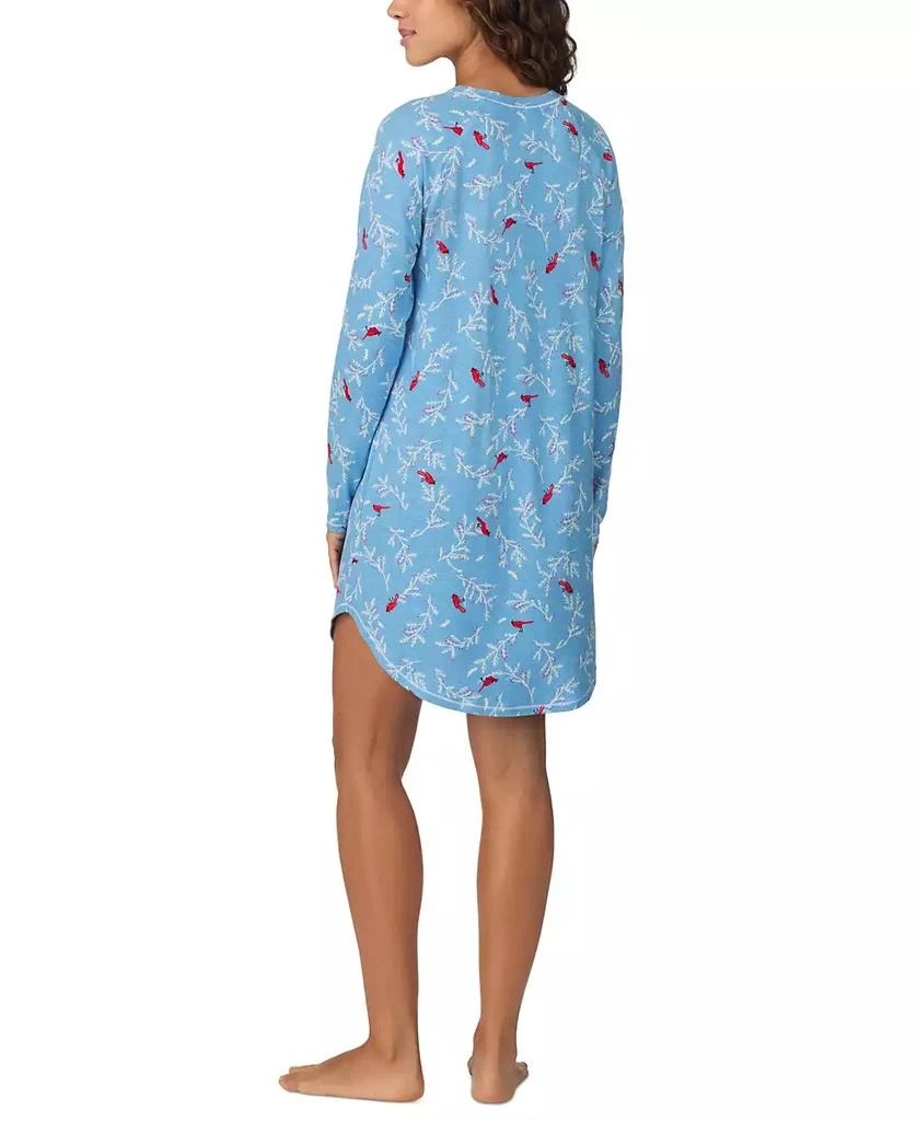 商品Cuddl Duds|Women's Printed Long-Sleeve Sleepshirt,价格¥257,第2张图片详细描述