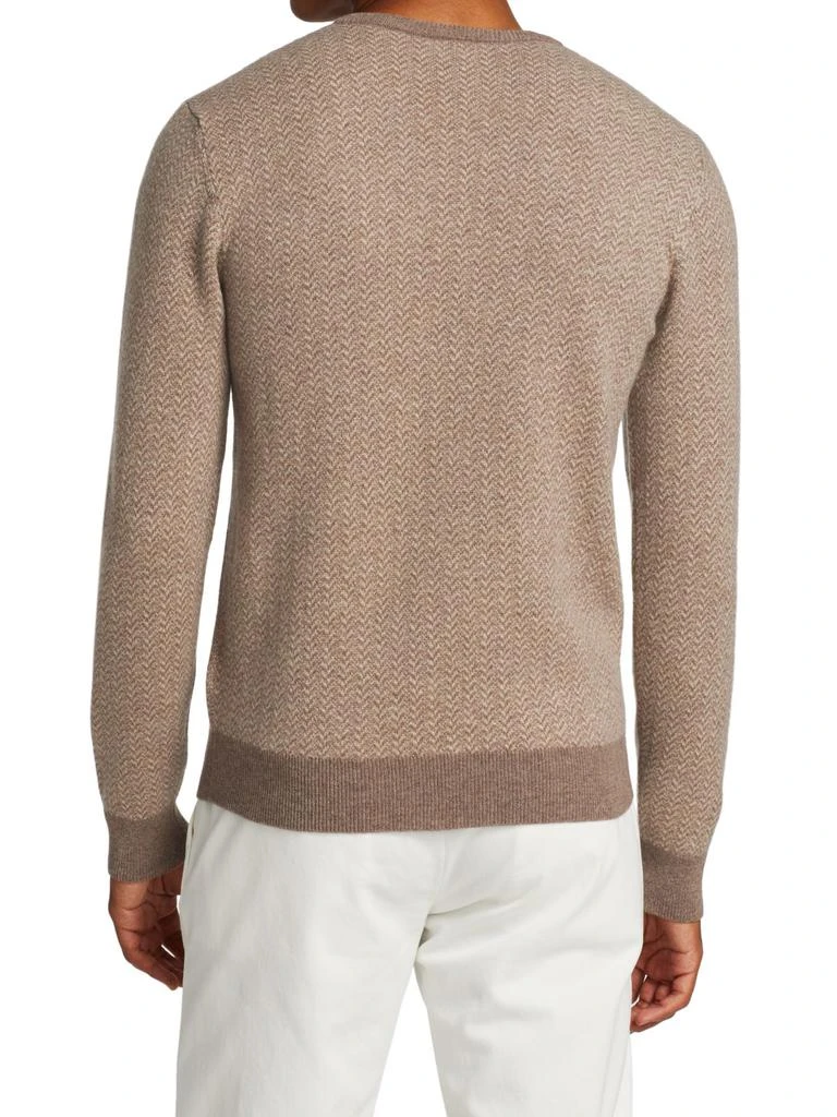 商品Ralph Lauren|Pattern V-Neck Cashmere Sweater,价格¥2165,第2张图片详细描述