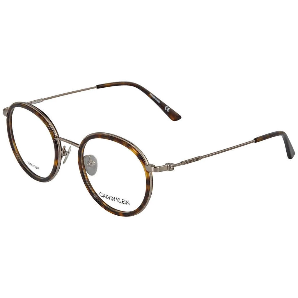 商品Calvin Klein|Calvin Klein Demo Round Ladies Eyeglasses CK20108 235 49,价格¥259,第1张图片