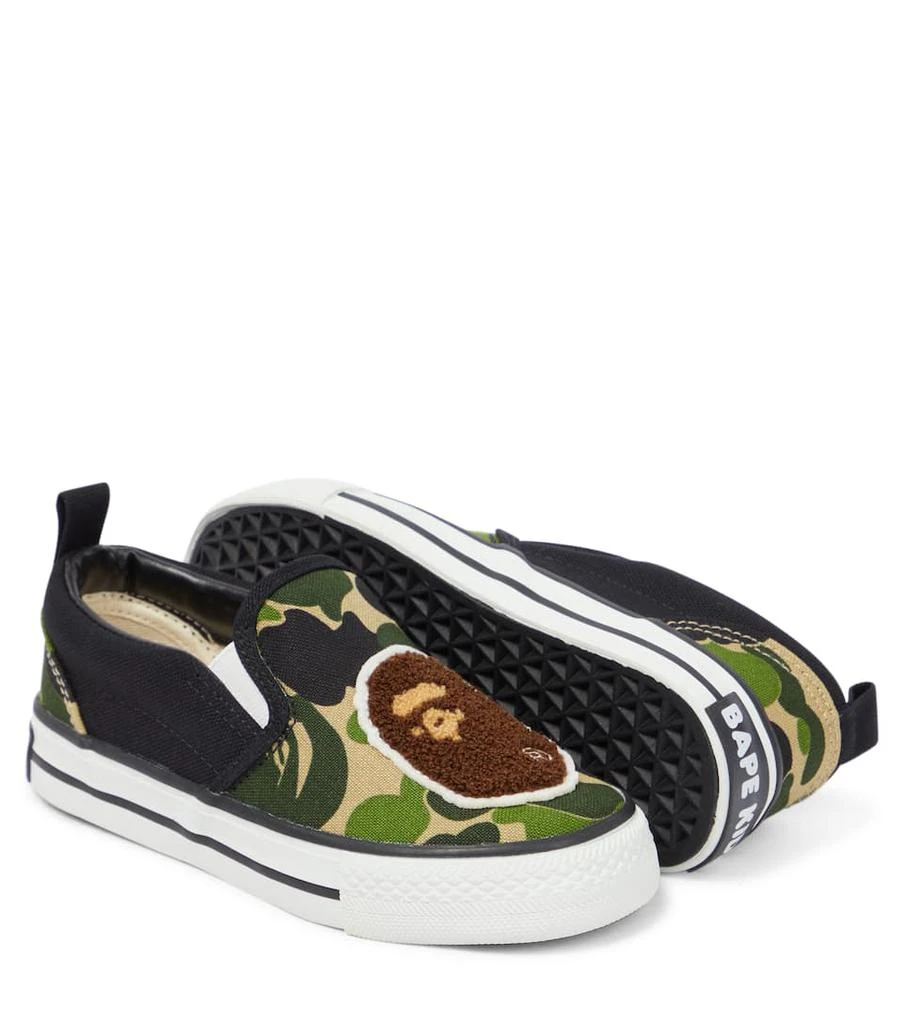 商品BAPE Kids|Baby printed slip-on sneakers,价格¥548,第5张图片详细描述