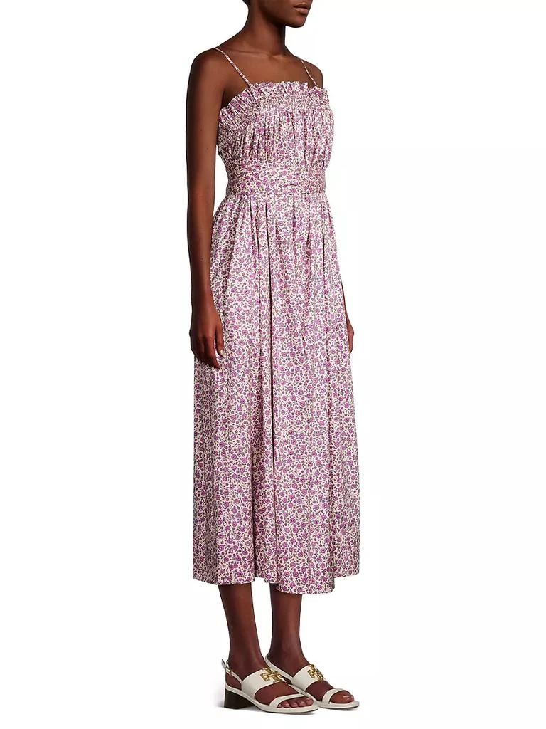 商品Tory Burch|Floral Ruffle-Top Maxi Dress,价格¥1409,第4张图片详细描述