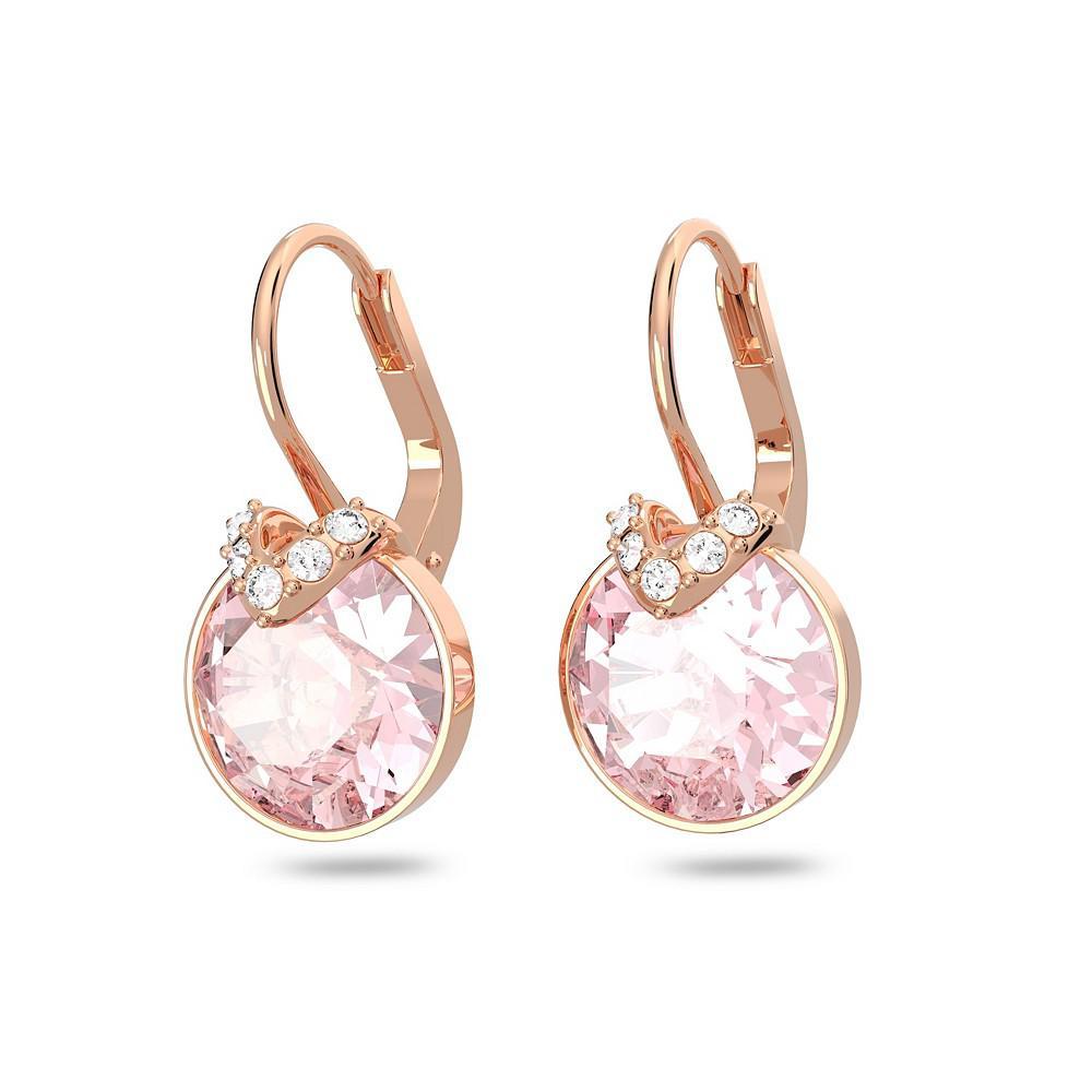 商品Swarovski|Crystal Round Cut Bella V Drop Earrings,价格¥680,第5张图片详细描述
