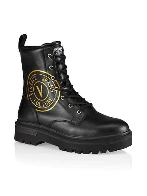 商品Versace|Syrius Leather Boots,价格¥2984,第2张图片详细描述