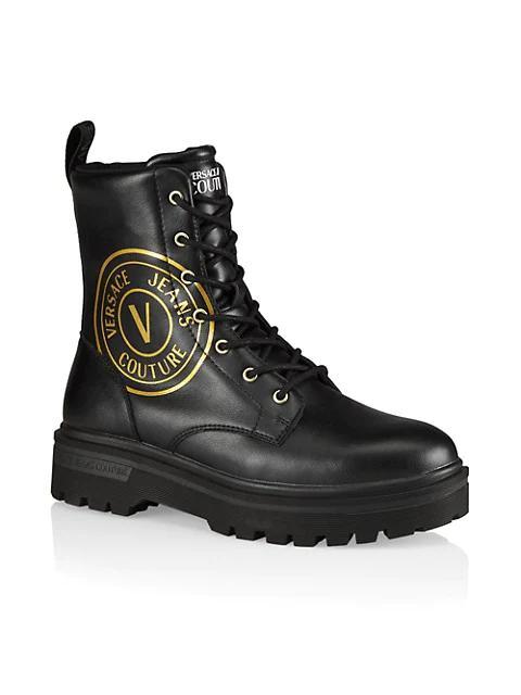 商品Versace|Syrius Leather Boots,价格¥2944,第4张图片详细描述