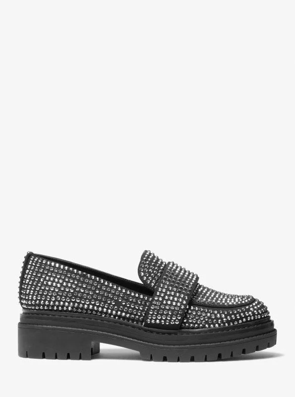 商品Michael Kors|Parker Crystal Embellished Scuba Loafer,价格¥331,第2张图片详细描述