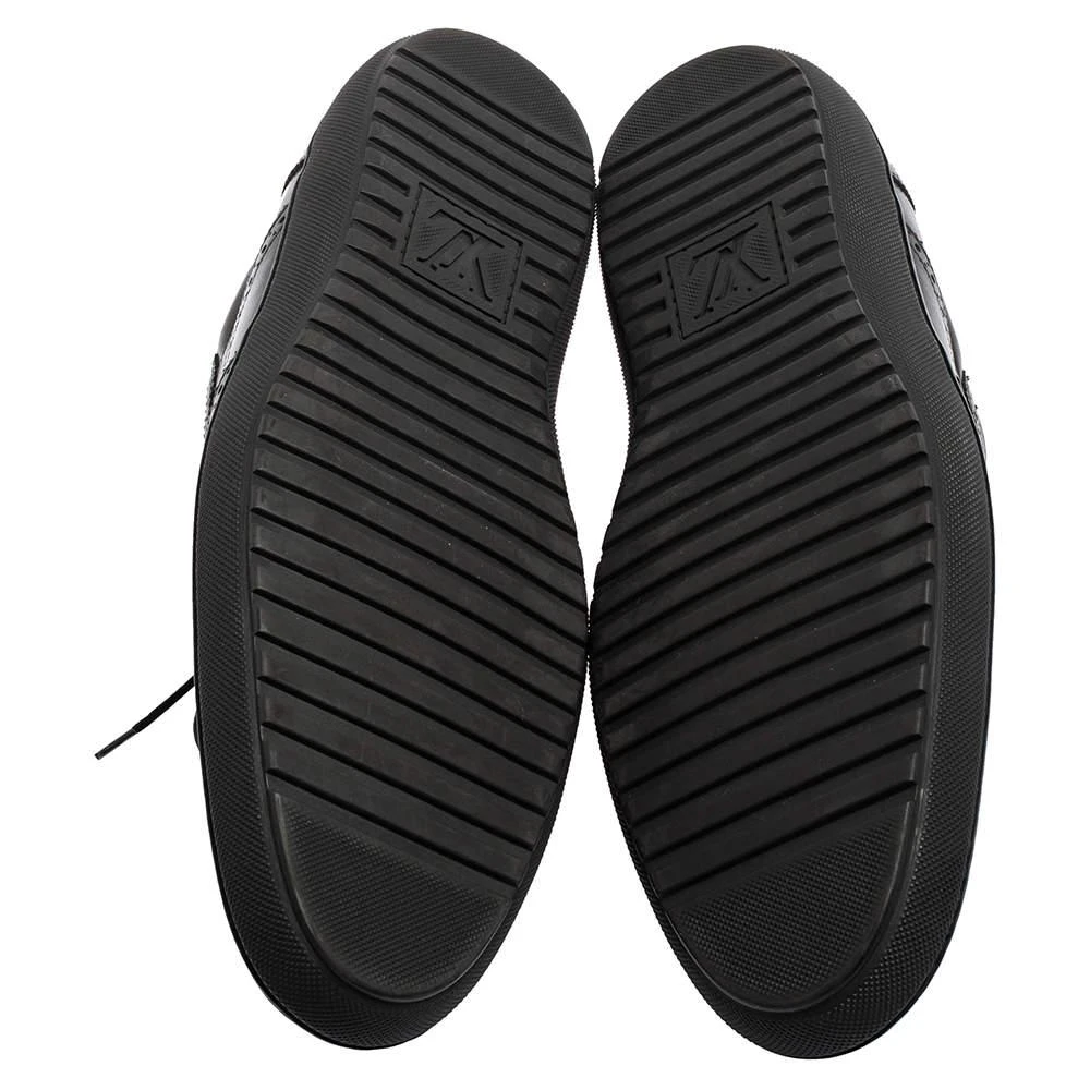 Louis Vuitton Black Brogue Leather Lace Up Oxfords Size 43 商品