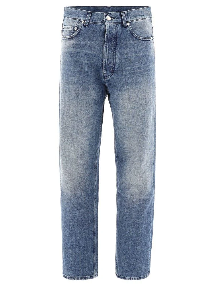 商品Ambush|Ambush Logo Patch Straight Leg Jeans,价格¥1287,第1张图片