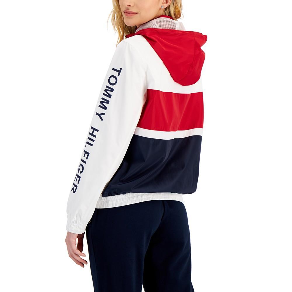 商品Tommy Hilfiger|Women's Colorblocked Windbreaker Jacket,价格¥300,第4张图片详细描述