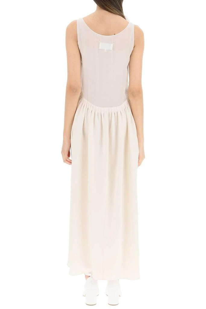 商品MAISON MARGIELA|Maison margiela embroidered silk dress,价格¥11447,第3张图片详细描述