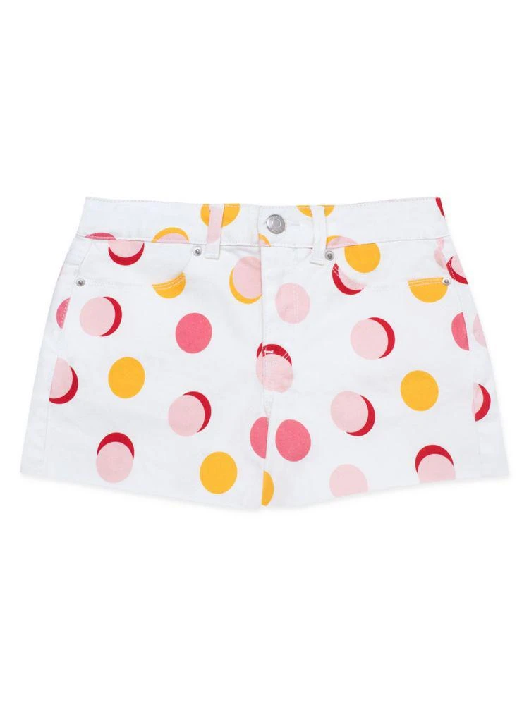 商品Calvin Klein|Girl's Dot-Print Shorts,价格¥73,第1张图片