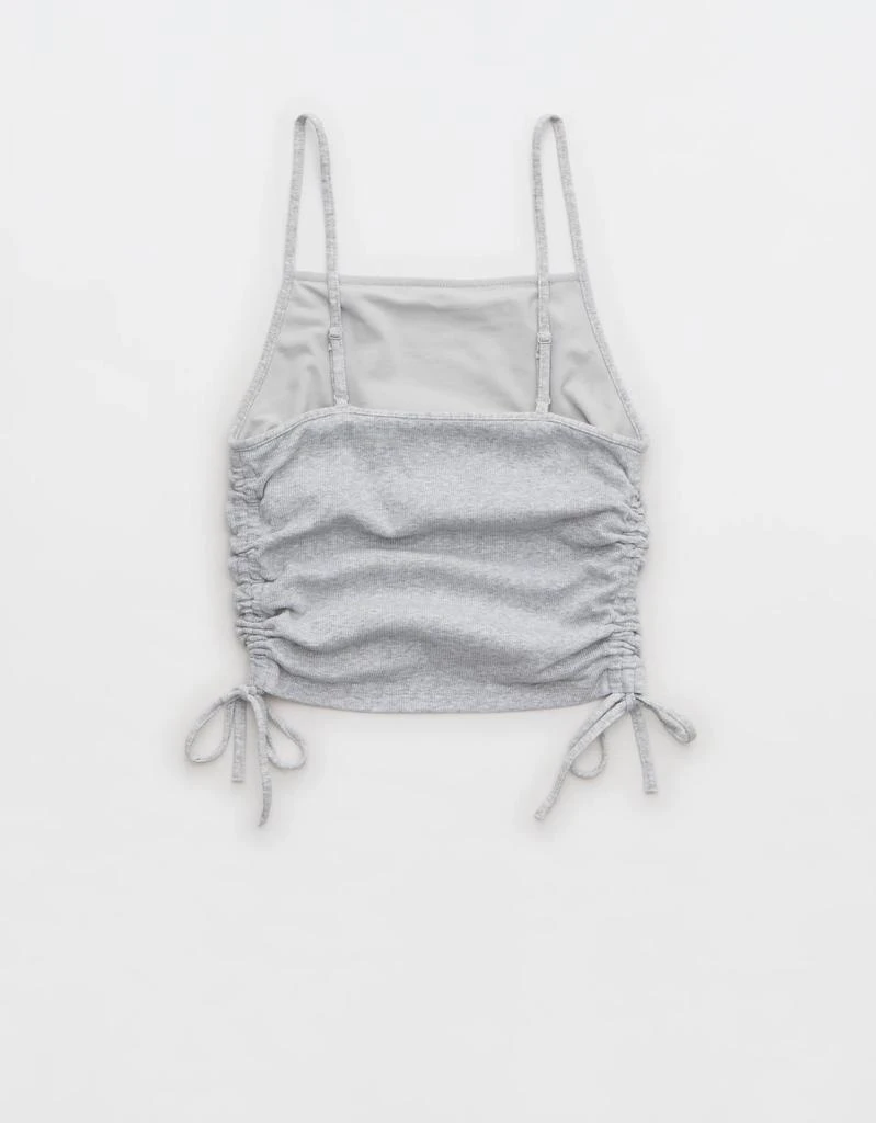 商品Aerie|Aerie Ruched Cropped Tank Top,价格¥90,第5张图片详细描述
