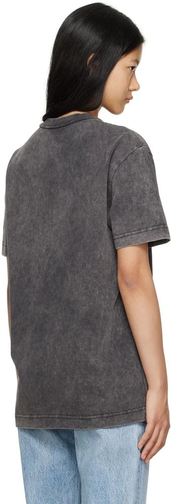 商品Alexander Wang|Black Embossed T-Shirt,价格¥1313,第3张图片详细描述