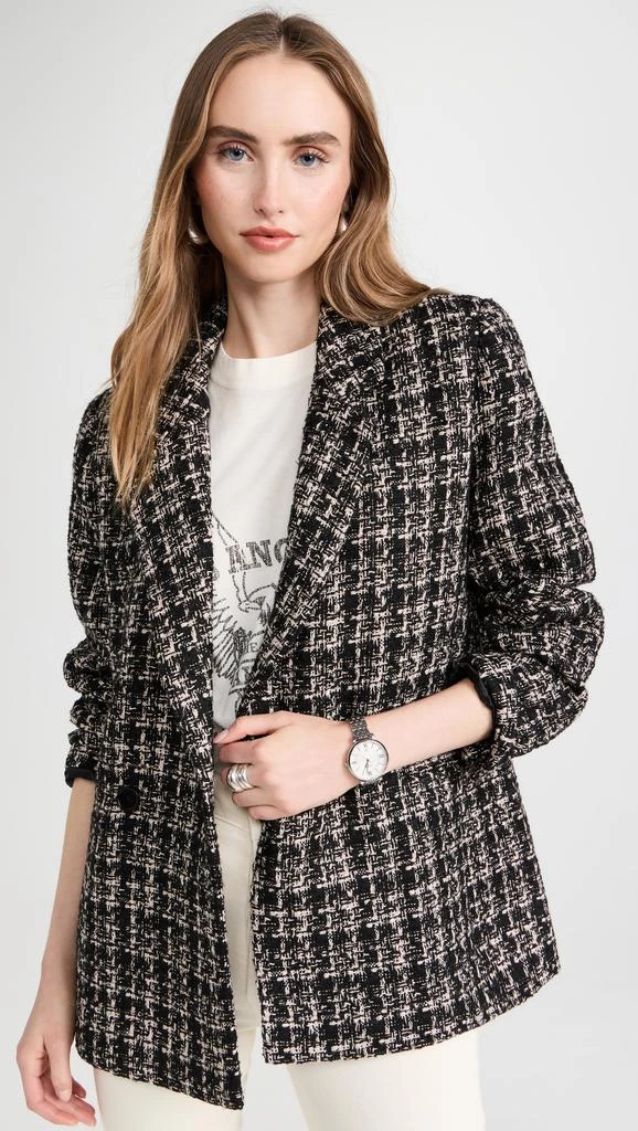 商品ANINE BING|Madeleine Tweed Blazer,价格¥1814,第1张图片