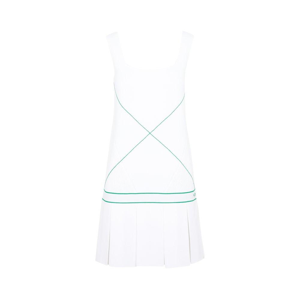 Bottega Veneta Logo Embroidered Sleeveless Tennis Dress商品第1张图片规格展示
