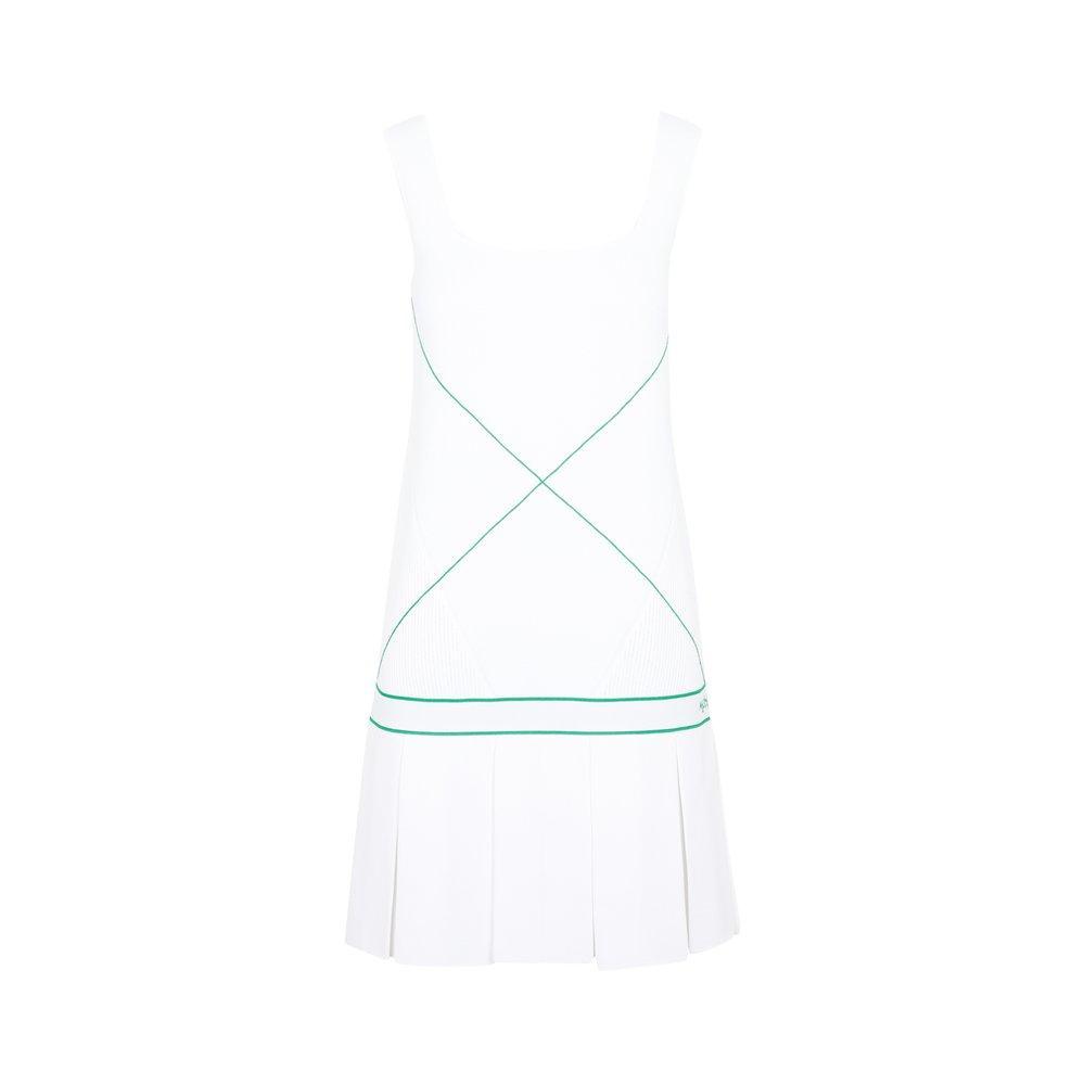 商品Bottega Veneta|Bottega Veneta Logo Embroidered Sleeveless Tennis Dress,价格¥4949-¥7313,第1张图片