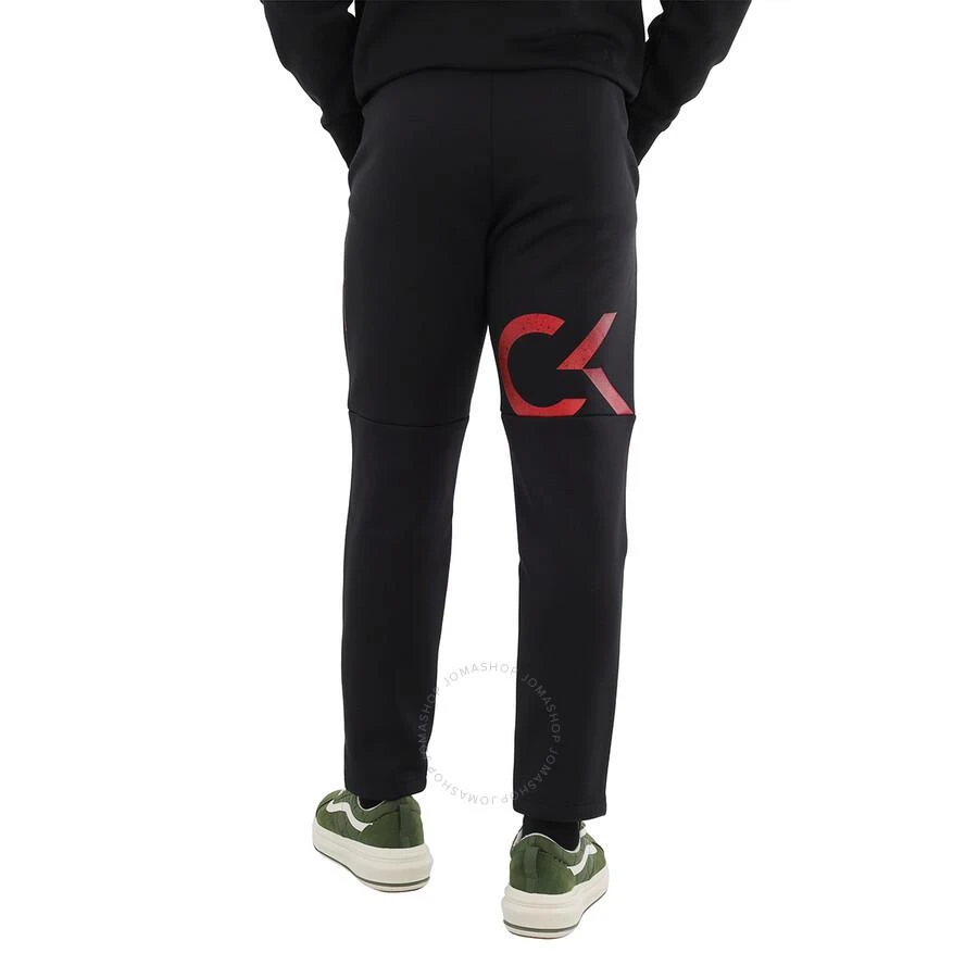 商品Calvin Klein|Men's Splatter Logo Sweatpants in Black,价格¥337,第3张图片详细描述