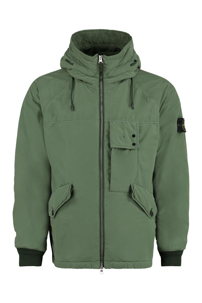 Stone Island Hooded Short Parka商品第1张图片规格展示