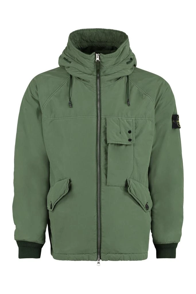 商品Stone Island|Stone Island Hooded Short Parka,价格¥6942,第1张图片