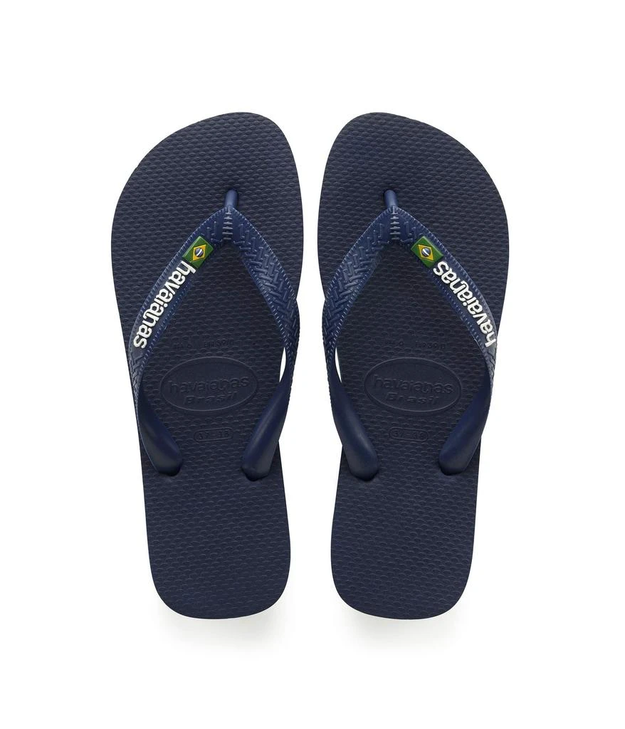商品Havaianas|Brazil Logo Flip Flop Sandal (Toddler/Little Kid/Big Kid),价格¥140,第1张图片
