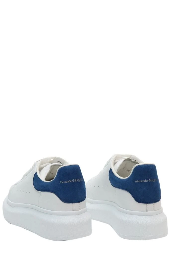 商品Alexander McQueen|Alexander McQueen Kids Round Toe Lace-Up Sneakers,价格¥2035,第3张图片详细描述