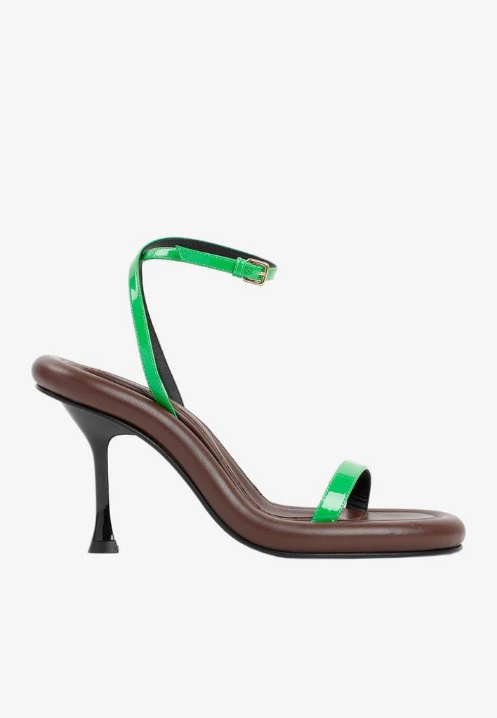 商品JW Anderson|Bumper Heel Sandals in Calf Leather,价格¥3111,第1张图片