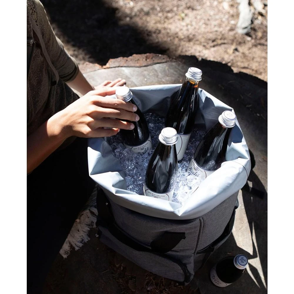by Picnic Time On The Go Roll-Top Cooler Backpack 商品