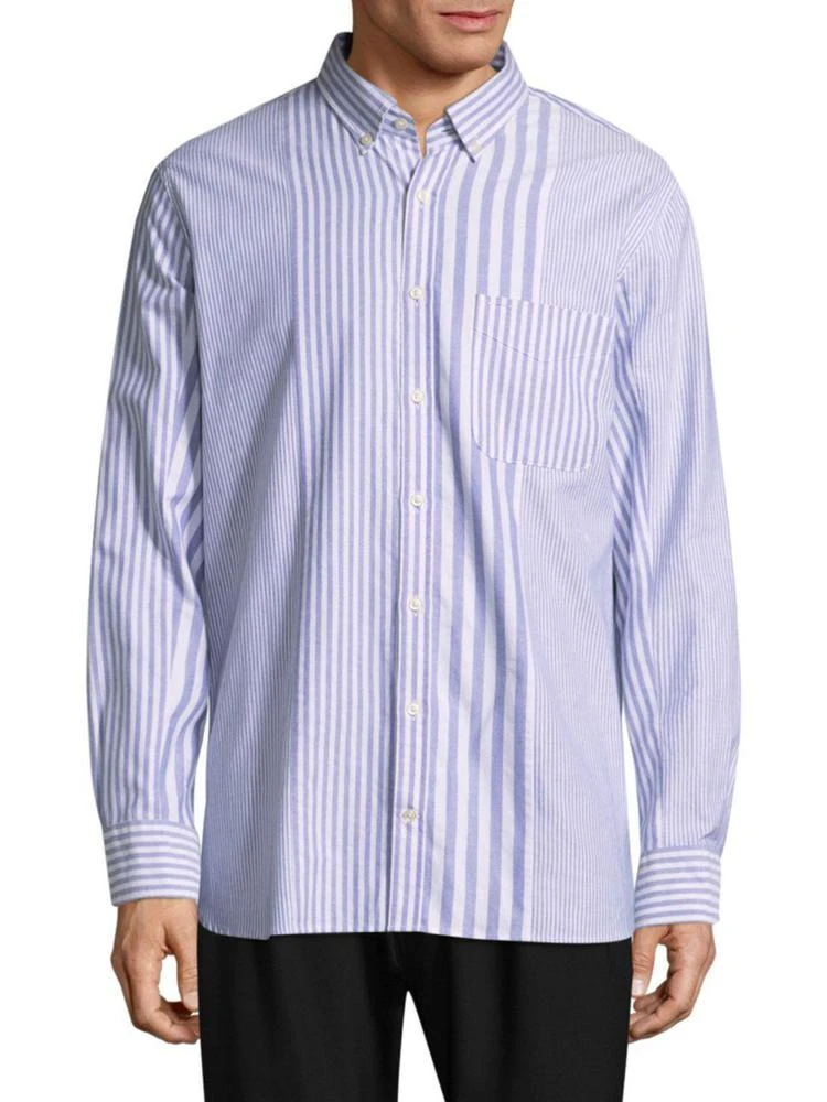 商品HILFIGER EDITION|Block Cotton Button-Down Shirt,价格¥481,第1张图片