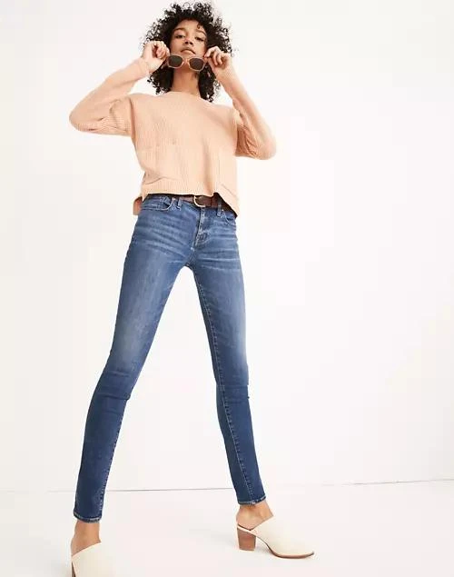 商品Madewell|8" Skinny Jeans in Ames Wash,价格¥476,第2张图片详细描述