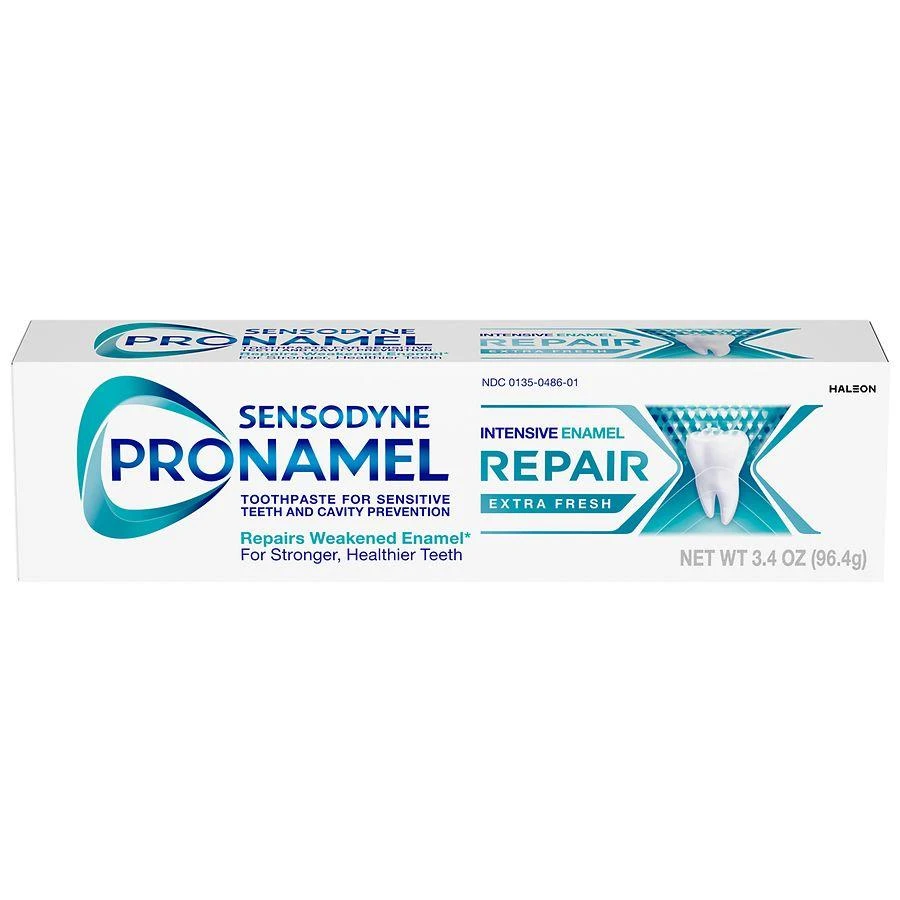 商品Sensodyne Pronamel|Intensive Enamel Repair Toothpaste For Sensitive Teeth Extra Fresh,价格¥67,第1张图片