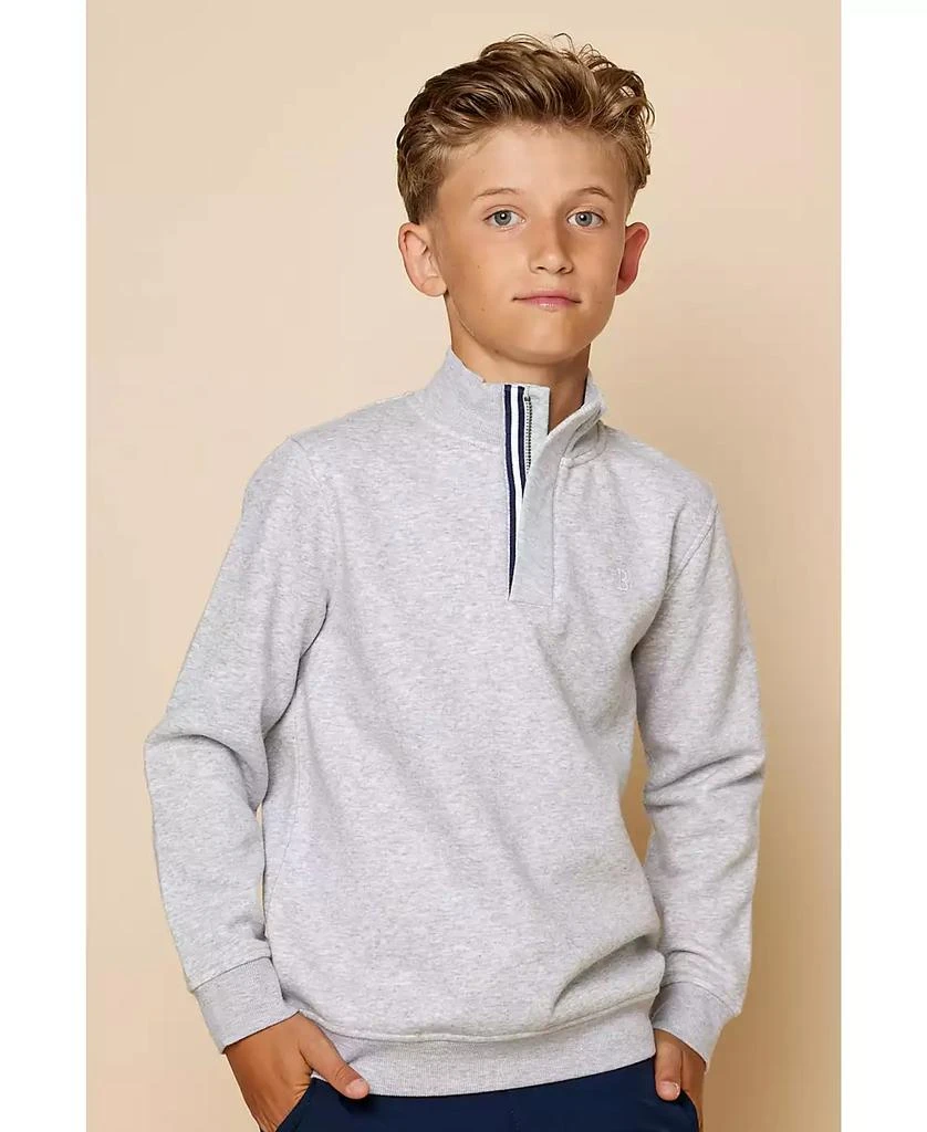 商品Brooks Brothers|Big Boys Quarter-Zip Sweatshirt,价格¥194,第1张图片